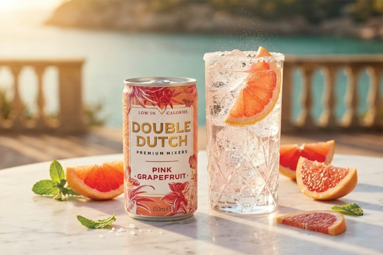 Double Dutch Pink Grapefruit Soda Brings Fresh Energy To The UK’s Growing Paloma Culture
