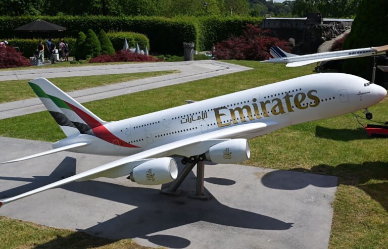 Mini-Europe Welcomes Emirates A380 Replica Celebrating Aviation And European Connectivity