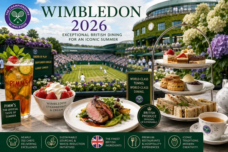 At Wimbledon, the Tennis Is World-Class. The Food Is A Showcase Of Britain’s Best